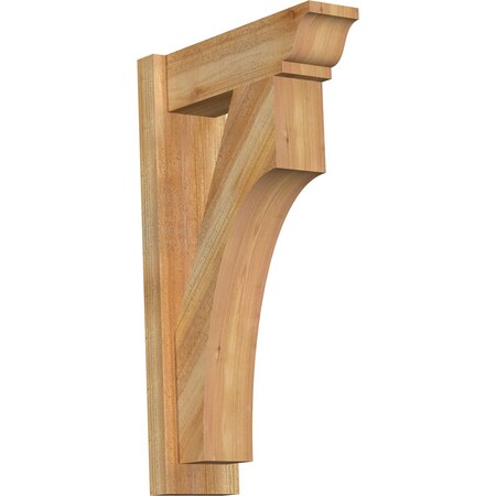 Ekena Millwork Westlake Rough Sawn Traditional Outlooker, Western Red Cedar, 6"W x 18"D x 30"H OUT06X18X30WTL01RWR